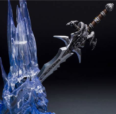 Wow World Warcraft Lichking Arthas Frostmourne Sad Sword Display