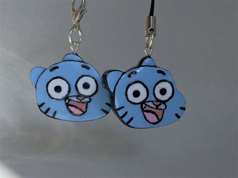 The Amazing World Of Gumball Polymer Clay Charm