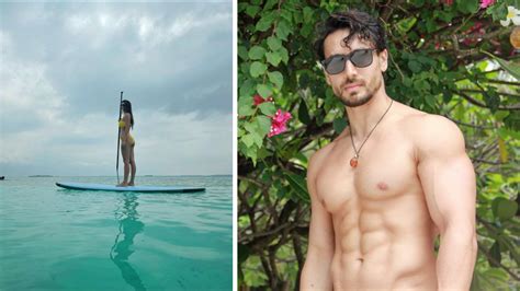 Tiger Shroff And Disha Patani Enjoy A Romantic Getaway In The Maldives