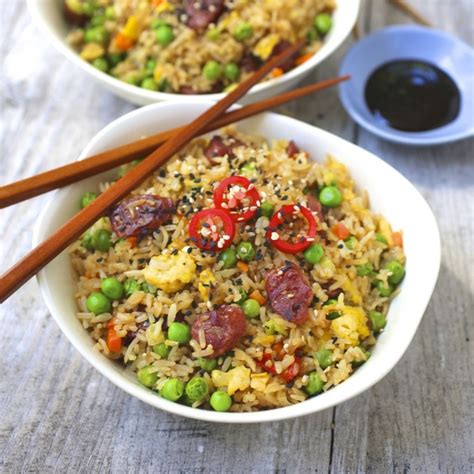 If you cook a cup of dry brown rice, you'll end up with about four cups of cooked rice. Simple and Delicious Fried Rice - Nerds with Knives