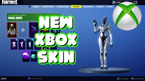 New Xbox Exclusive White Eon Skin In Game Fortnite Youtube