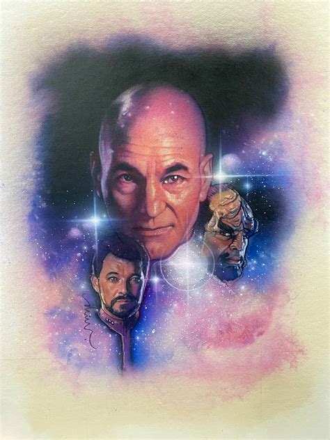 Star Trek Art Trekkie Watercolor Drawing Illustrations And Posters