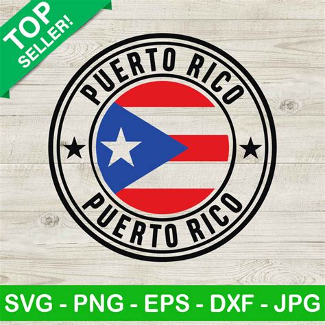 Puerto Rico Flag Svg Puerto Rican Flag Svg Distressed Flag Svg