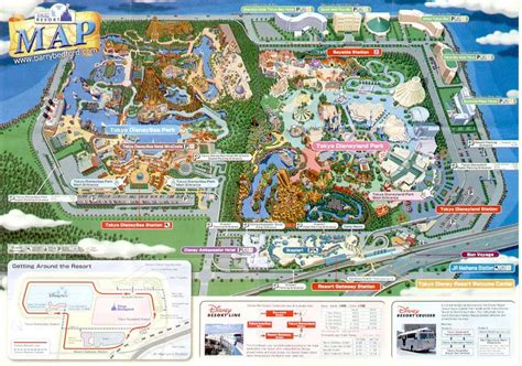 This is one of the world's largest theme park with great access from central tokyo, located only 15 minutes away by train from tokyo station. Theme Park Brochures Tokyo Disneyland - Tokyo DisneySea - Theme Park Brochures