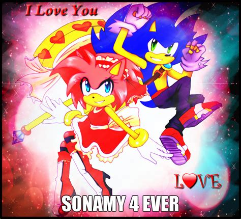 Sonamy 4 Ever Sonamy Fan Art 36924211 Fanpop