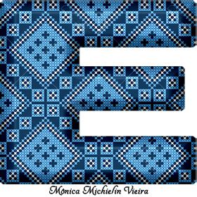 Abc Monogram Alphabet Pattern Fashion Damask Pattern Design Symbols Letters Quilts Squares