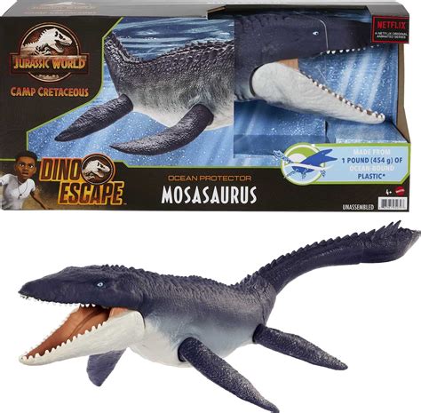 Buy Mattel Jurassic World Ocean Protector Mosasaurus Figure Online At Desertcartindia