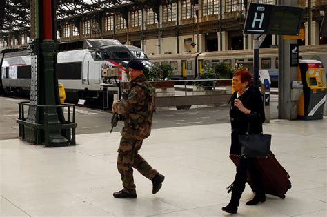 France Increases Security After Brussels Attacks The New York Times