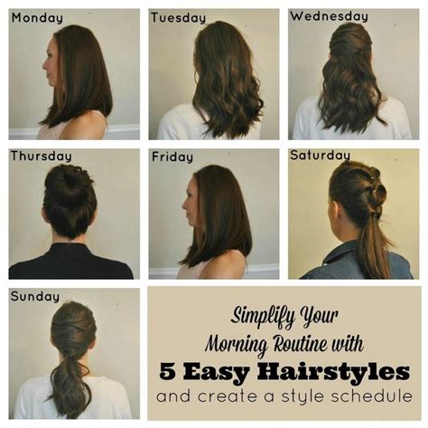 8 Matchless Easy Morning Hairstyles