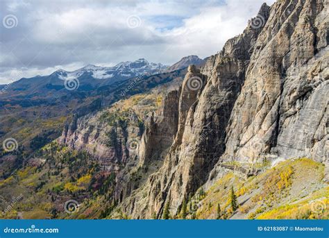 Rugged Autumn Mountains Stock Image Image Of Forest 62183087