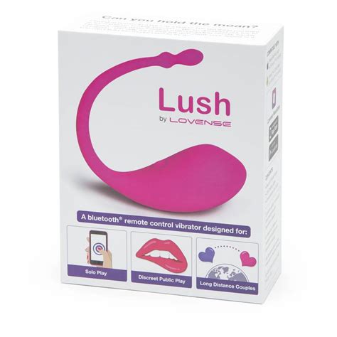 Lovense Lush App Controlled Rechargeable Love Egg Vibrator Lovehoney
