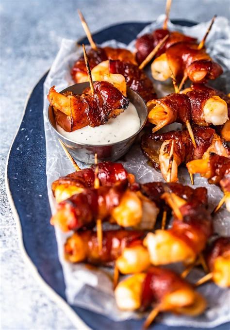 Get the best shrimp appetizers recipes from trusted magazines, cookbooks, and more. Easy Bacon Wrapped Shrimp Appetizer Recipe - VIDEO!!