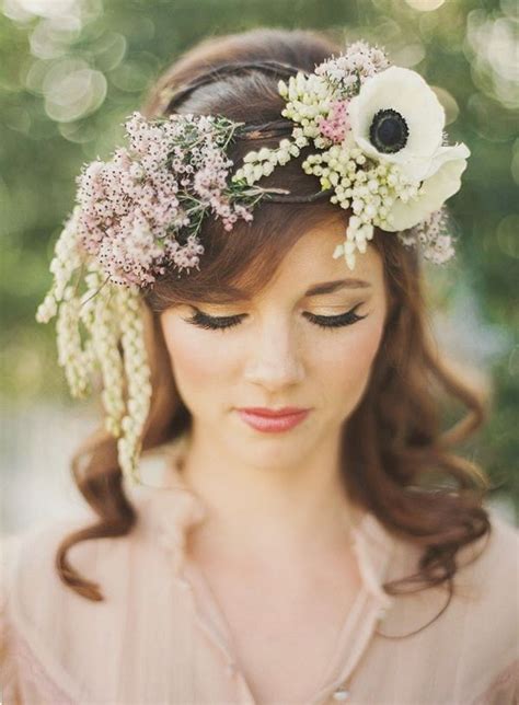 11 most lovely floral headpieces floral headpiece floral hair flowers in hair