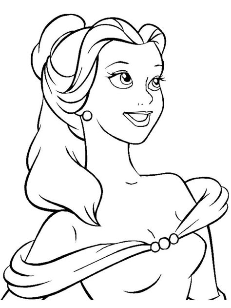 Belle Coloring Pages Online Below Is A Collection Of Beautiful Belle