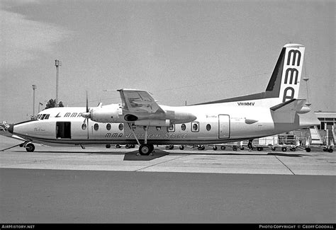 Aircraft Photo Of Vh Mmv Fokker F27 200 Friendship Macrobertson Miller Airlines Mma