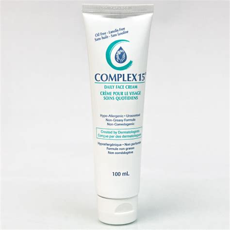Complex 15 Daily Face Cream Non Greasy Formula