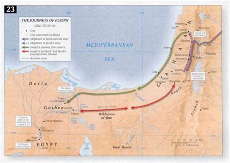 Map Of Jacobs Journey To Egypt Archives Atozmoms Bsf Blog