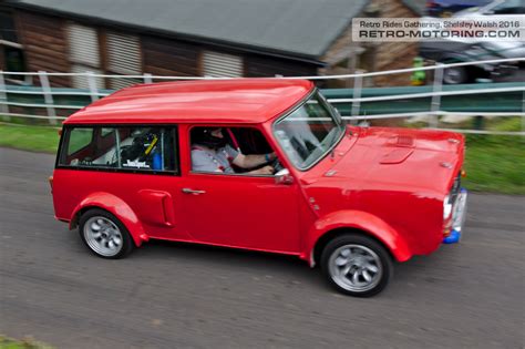 twin vauxhall engined mini clubman estate tjc654t mike smith retro rides gathering 2016