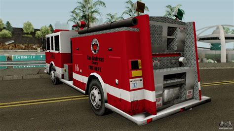 Firetruck Ivf For Gta San Andreas