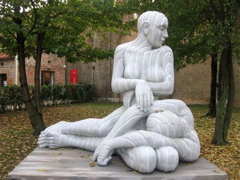 Contemporary Italian Sculptor Rabarama Known For Her Sculptures Of