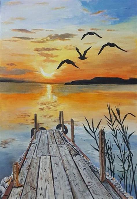 Art illustration drawing draw tagsforlikes picture. Pin by Lihadh al adhamy on Sunset | Painting, Sunset, Pencil drawings