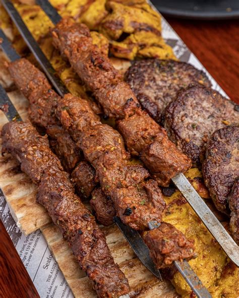 Afghan Kebab Platter For Two Zacs Great Food Restaurants In Bella Vista