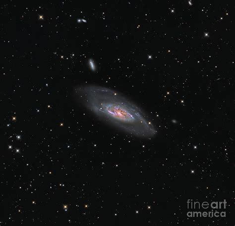 Messier 106 A Spiral Galaxy Photograph By Michael Miller Pixels