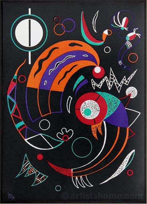 Wassily Kandinsky Les comètes 1938 Lithographie pour Verve Mourlot