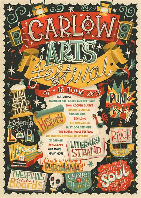 Carlow Arts Festival Poster On Behance