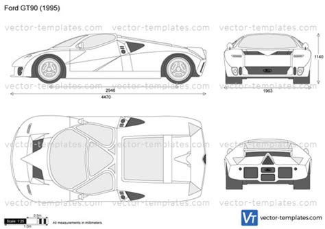 Templates Cars Ford Ford Gt90
