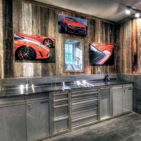 Garage is a room made specifically for storing vehicles to protect them from the things that would ruin it, whether it is the frequently changing weather or also. Top 70 Best Garage Cabinet Ideas - Organized Storage Designs