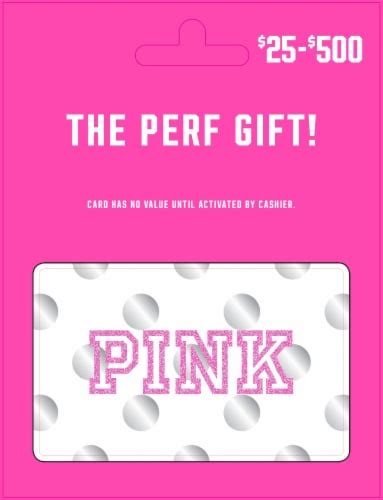 Pink Gift Card Activate And Add Value After Pickup