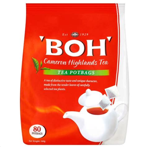 It is approximately 85km from ipoh or about 200km from kuala lumpur. BOH Tea Cameron Highlands 80potbags (Uncang Teko Teh ...