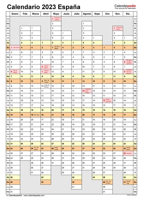 Plantilla Excel Calendario 2023 Descarga Gratis Imagesee