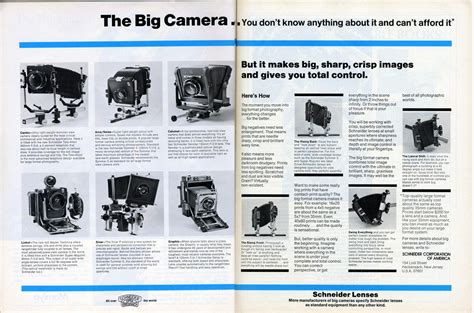 Schneider large format lenses 1974 | Flickr - Photo Sharing!