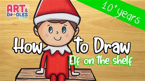 How To Draw An Elf On The Shelf Easy Youtube