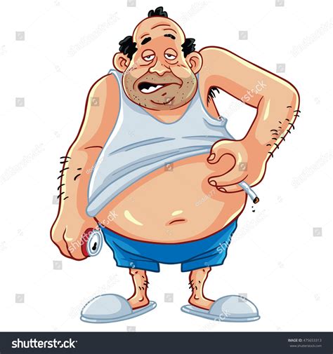 imágenes de Funny cartoon fat people Imágenes fotos y vectores de stock Shutterstock