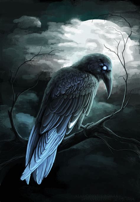 Blue On Deviantart Raven