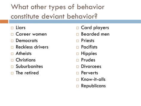 Ppt What Is Deviance Powerpoint Presentation Free Download Id1899398