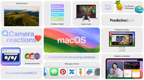 Apple Announces Macos Sonoma With Desktop Widgets Game Mod And Much