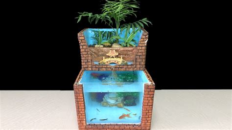 Diy Aquarium Fish Of Styrofoam Box Aquaponics System How To Make
