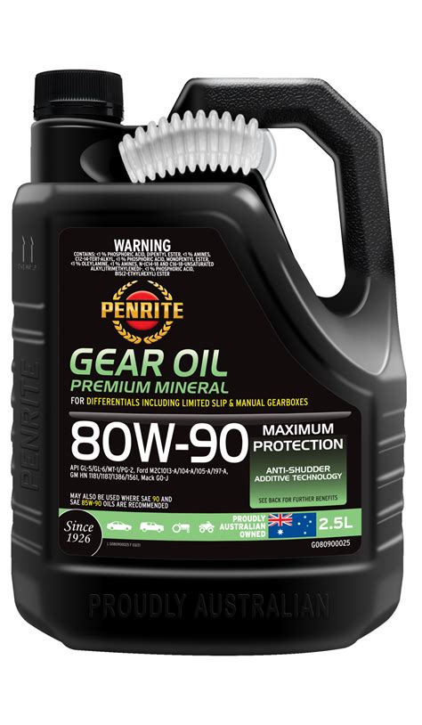 Gear Oil 80w 90 Mineral Penrite Oil