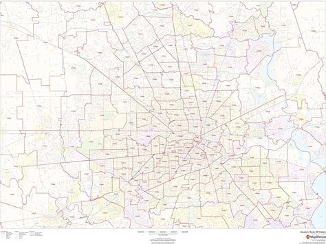 Texas Zip Code Map Map Of The World