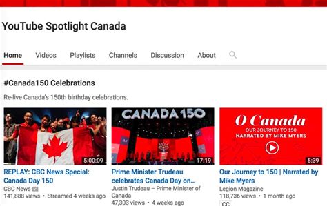 Youtube Launches ‘spotlight Canada Channel Showcases Top Canadian