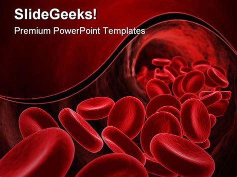 Blood Cells Medical Powerpoint Templates And Powerpoint Backgrounds