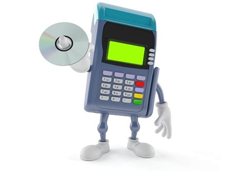 Check spelling or type a new query. Credit Card Reader Character Holding Cd Disc Stock Photo - Download Image Now - iStock