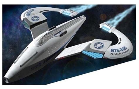 Pegasus Hobbies Galaxy Quest Nsea Protector Spaceship Pre Built Model
