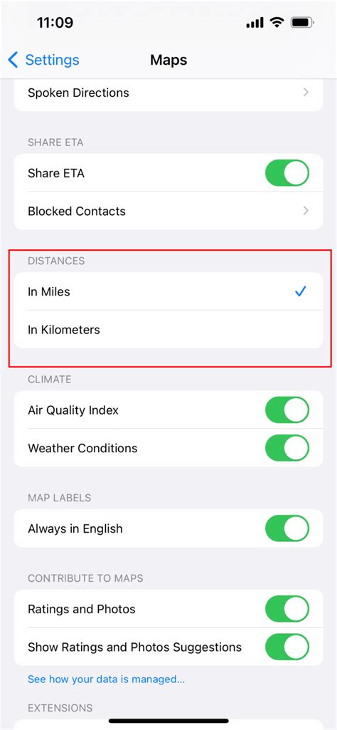 iPhone Maps: How to Change KM to Miles - AppleToolBox
