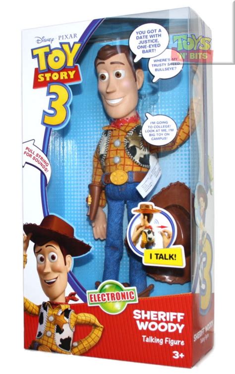 Toy Story 3 Talking Sheriff Woody Doll Action Figure Ebay