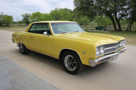 1965 Chevrolet Chevelle Malibu Ss 0 Yellow V8 Automatic For Sale